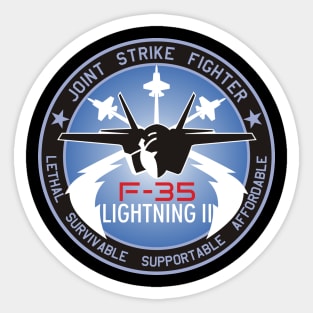 F35 Lightning II Sticker